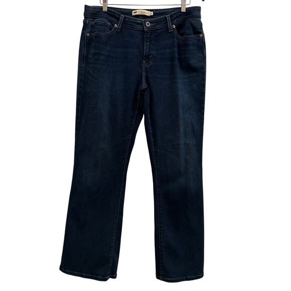 Levi’s Women’s Size 16 529 Curvy Bootcut Jeans Dark Wash Casual Western - Picture 1 of 8